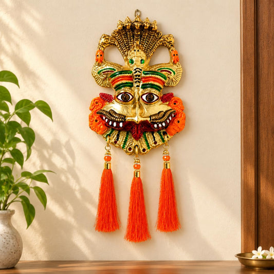 Kirtimukha Nazar Battu Wall Hanging for Home Entrance