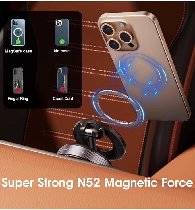 360 Phone Holder Rotation Suction Car Mount Stand
