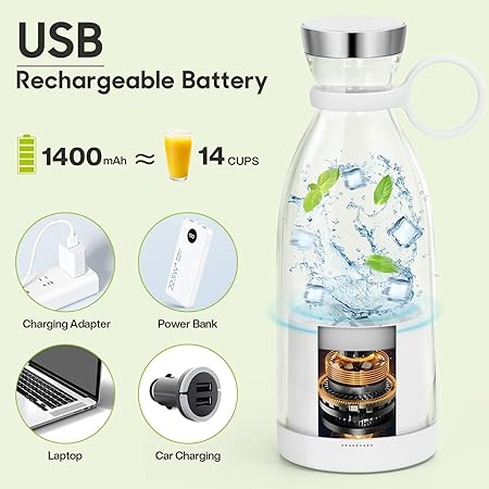 Portable Travel Juice Blender in random color